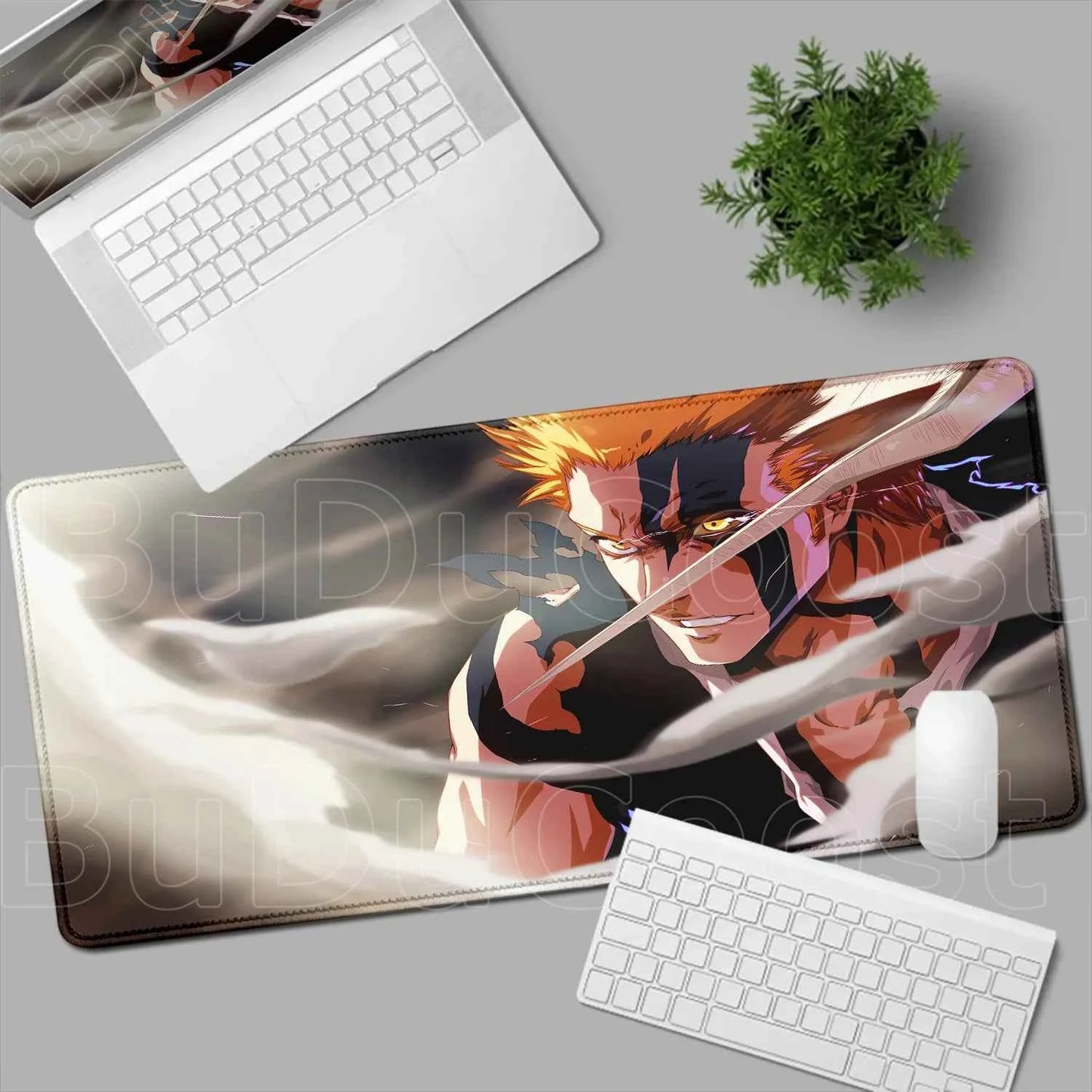 Super Cool Anime BLEACH Large Mouse Pad Laptop Gaming Cabinet Pc Keyboard Computer Desk Mat 900x400mm Gamer Accessories Mousepad