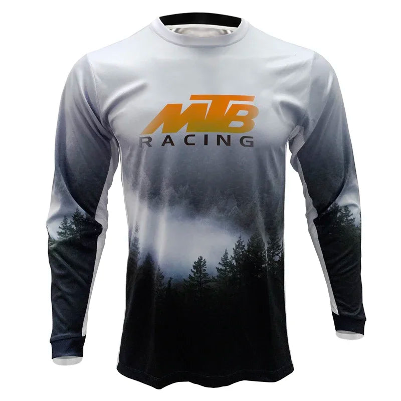 Men's MTB Motocross Jersey Motorcycle Mountain Bike Moto Wear BMX DH T Shirt Clothing Maillot Ciclismo Downhill Clothing