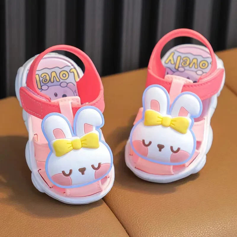 Sandalias Shoes for Girl Children Sandals Garden Shoes New Summer Cartoon Boy Beach Shoe Soft Soled Girls Walking Shoe Baby Shoe