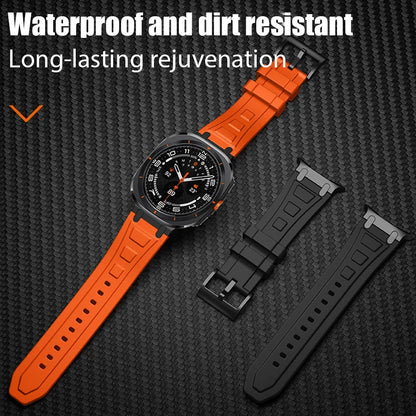 For Galaxy Watch7 Ultra Strap Armor Silicone Strap Waterproof BAND For Sanmsung Galaxy Watch 7Ultra 47mm Sport Strap Wristband