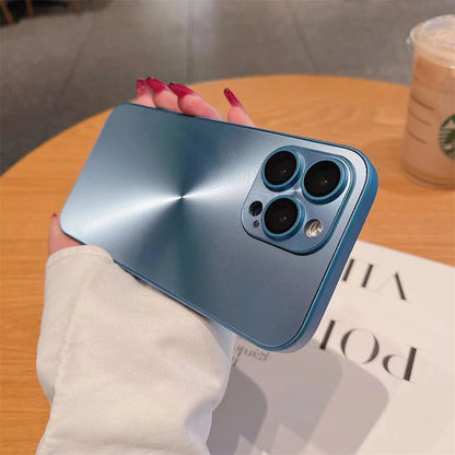 Fashion Bling Laser Aurora Pattern Colorful Phone Case For iPhone 16 14 13 12 11 15 Pro Max Plus Shockproof Bumper Cases Cover