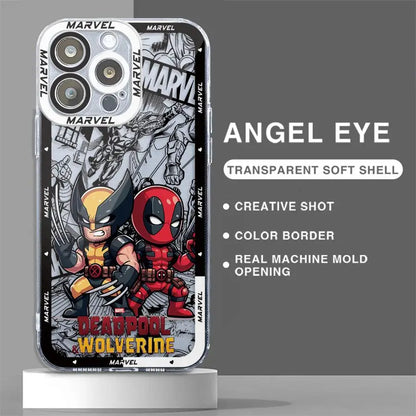 Movie characters Phone Case for iPhone 16 Pro 15 12Pro Max 13 14 Plus 7 8 XS SE 11 16Plus Angle EYE Cover Shell Capa