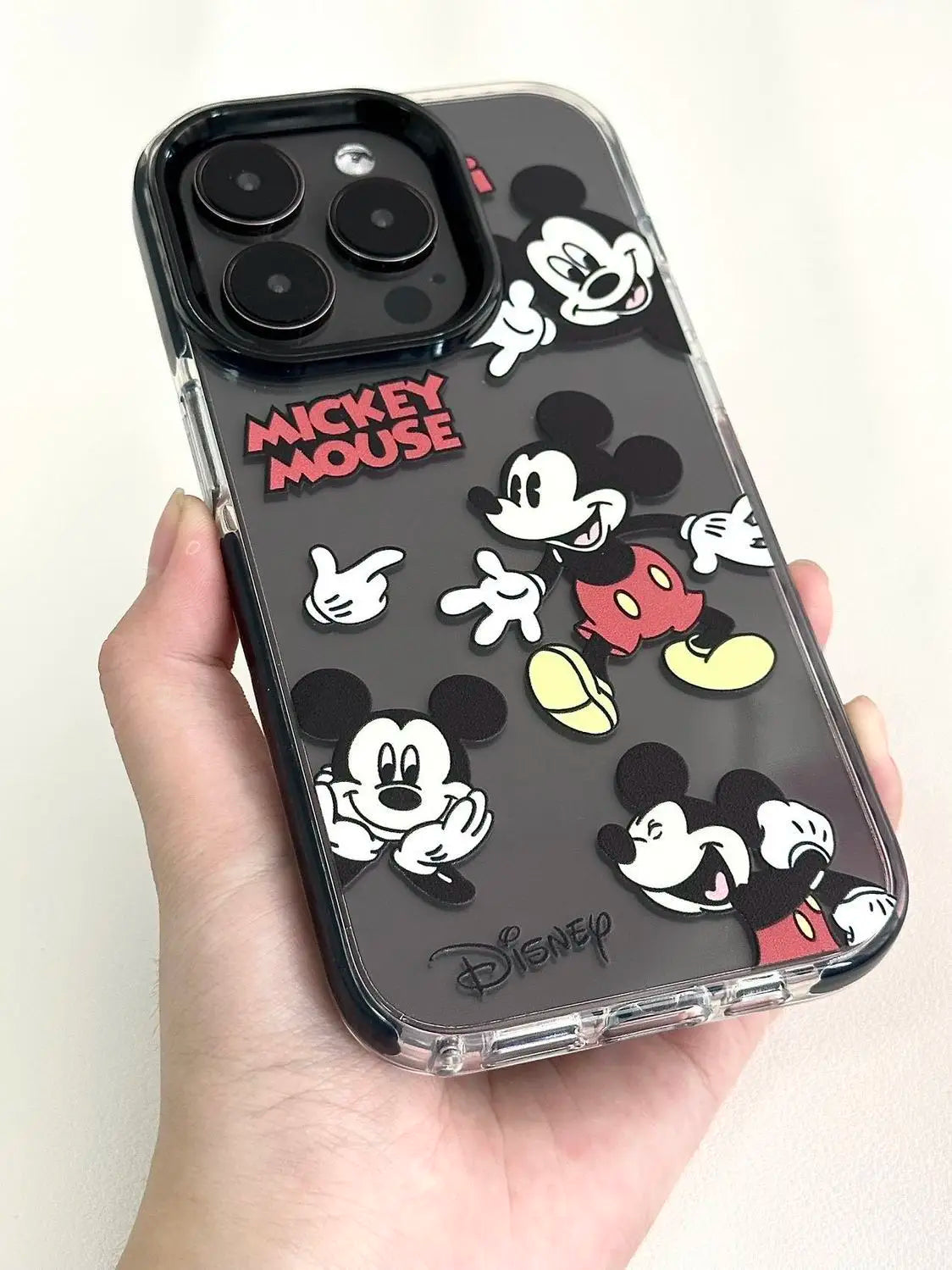 Mickeyy Minniee Mouses Happy Phone Case For iPhone 15 14 13 12 11 Pro Max 7 8 Plus XR XS MAX Y2K Cute Back Cover