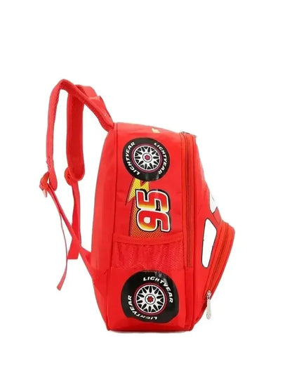 Hot kindergarten cartoon 95 car Travel bag 3D waterproof  boys 2-5 years old children backpack