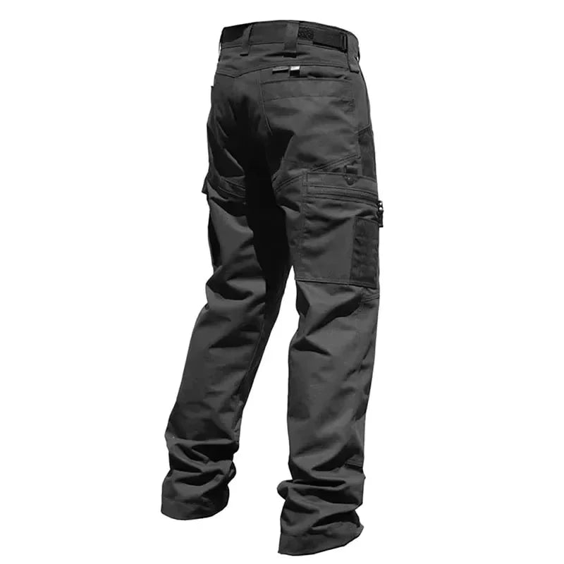 Wear Resistant Work Pant Man Multi-pocket Straight Cargo Trousers Outdoor Jogging Tactical Pants Spring Autumn Casual Trousers