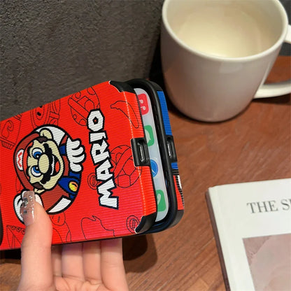 Super Marioo Phone Cases For iPhone 14 15 pro max 11 12 13pro 14plus Camera Protection Soft Back Cover Funda
