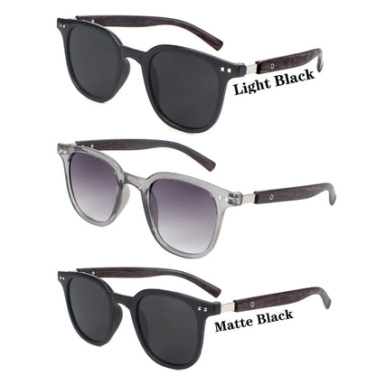 Men’s Vintage PC Frame Sunglasses - Classic Brand Driving Eyewear with Coating Lens