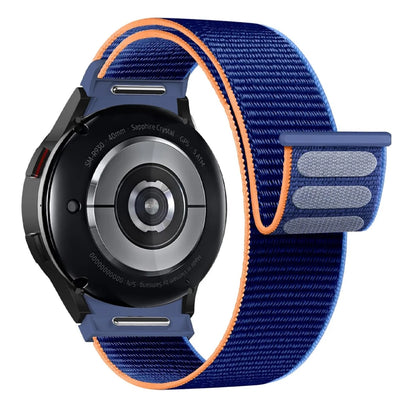 Band For Samsung Galaxy Watch 7/6/4/classic/5 pro 44mm 40mm wrist No Gaps Nylon sport loop correa bracelet Galaxy Watch 7 Strap