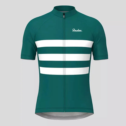 Spandex Cycling Clothing Raudax High Elasticity Short Sleeve Ropa Ciclismo Summer Men Top Jersey Bike Shirts Uniform Cycling Kit