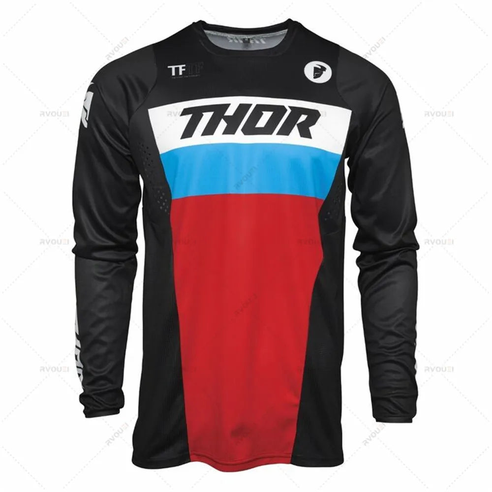 Adult Motocross Jersey MTB Off Road Mountain New Racing Bike Downhill Jersey MX BMX Cycling Jersey Enduro Sweatshirt