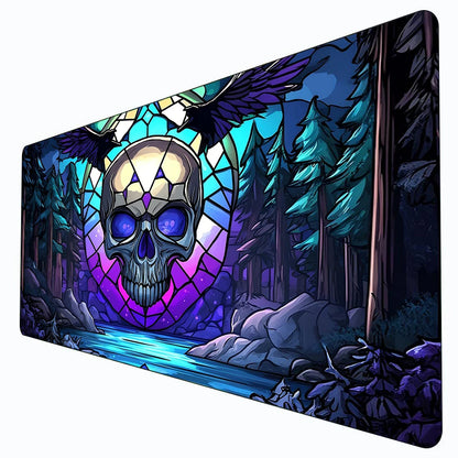 900x400MM MTG The Magic Gathering Play Mats Original Handcrafted TCG Playmat with Rubber Bottom & Stitched Edge CCG Card Mat