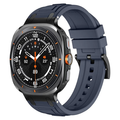 For Galaxy Watch7 Ultra Strap Armor Silicone Strap Waterproof BAND For Sanmsung Galaxy Watch 7Ultra 47mm Sport Strap Wristband