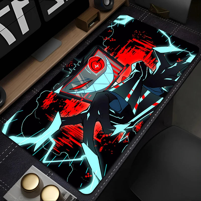 Hazbin Hotel Mouse pad rubber anti-slip computer accessories keyboard pad large desk pad coaster PC carpet Anime Mousepad XL XXL