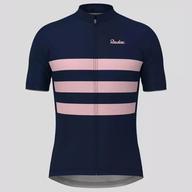 Spandex Cycling Clothing Raudax High Elasticity Short Sleeve Ropa Ciclismo Summer Men Top Jersey Bike Shirts Uniform Cycling Kit