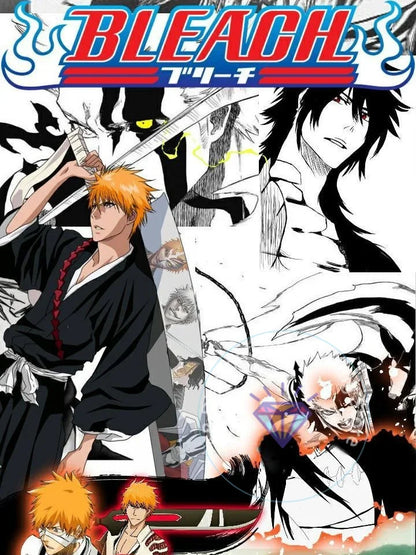 B-Bleach Anime Diamond Painting Kit 5D DIY Diamond Embroidery Handmade Art Children's Exquisite Gift Crafts Home Decoration