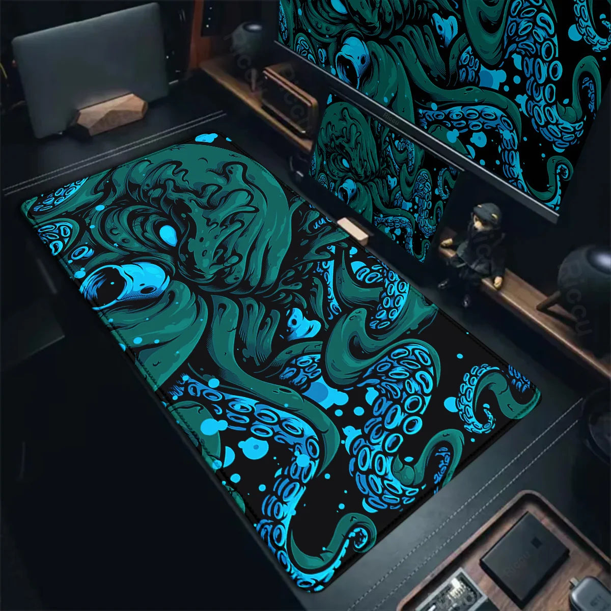 Octopus Monster Mouse Pad Large Size Gamer Keyboard Desk Mats Computer Table Gaming Mat XXL Extended Mausepad Office Accessories