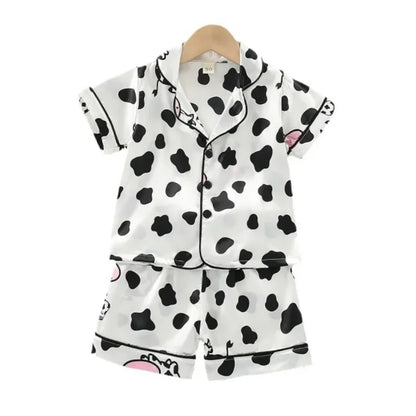 New Summer Baby Clothes Suit Infant Pajamas Children Girls Sleepwear Shirt Shorts 2Pcs/Sets Kids Clothing Toddler Casual Costume