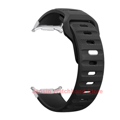 Silicone Strap For Samsung Galaxy Watch Ultra 47mm Watch Band Soft Sport Bracelet Breathable Wristband For Samsung Galaxy Ultra