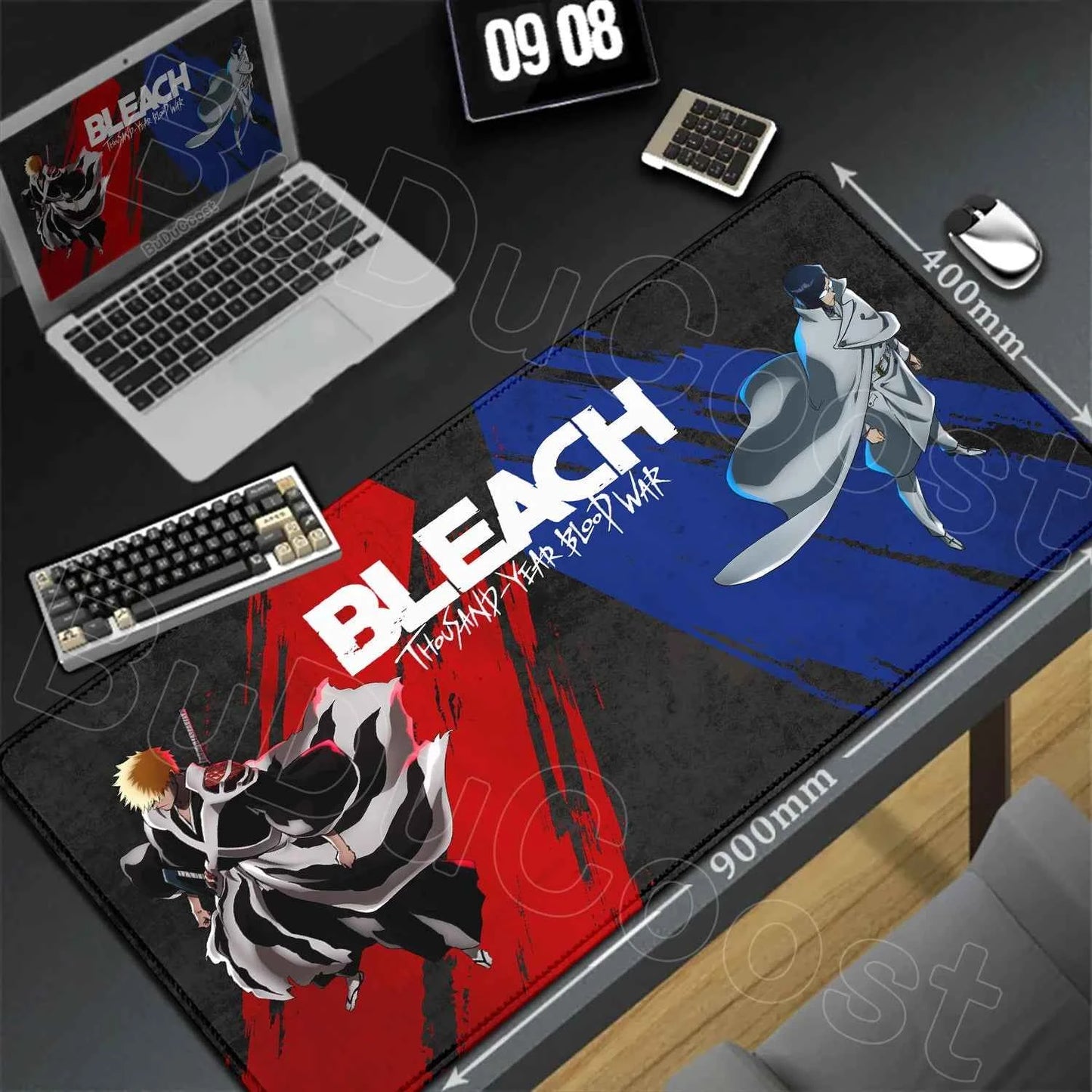 Anime Bleach Mousepad Large Keyboard Table Pad Japan Manga Laptop Office Rubber Soft Deskmat Pc Gamer HD Print Non-Slip Mice Mat