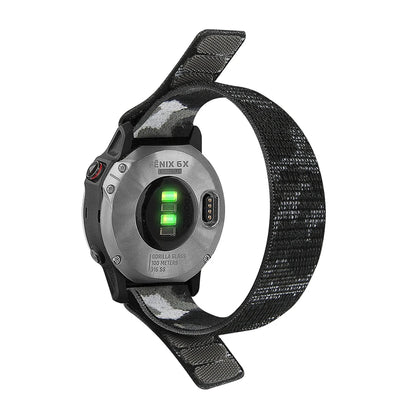 22mm 26mm QuickFit Nylon Loop Strap For Garmin Tactix 7 AMOLED Delta Bravo Band For Garmin Fenix 7X 6 PRO 5 3 Braided Watchbands