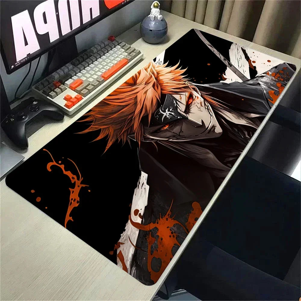 Hot Anime Bleach Mouse Pad Large Mousepad Manga Panel Laptop Office Shounen Rubber Soft Table Pc Gaming HD Printing Non-Slip Mat
