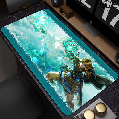 40x90CM PC Gamer Cabinet Z-Zeldas Of Legends Mousepad Mouse Pad Anime Carpet Desk Mat Gamers Accessories Gaming Keyboard Carpets