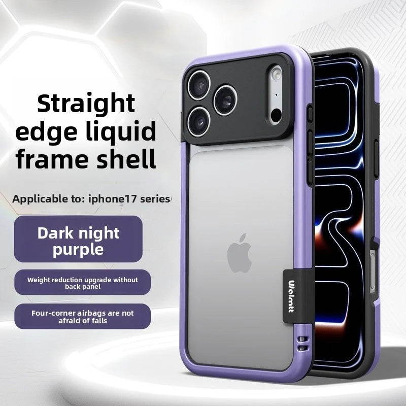 Vibrant Silicone Edge Bumper Case for iPhone 17 Pro Max Air 16 15 14 Plus 13 12 5G - Lens Protection Shockproof Cover
