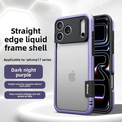 Vibrant Silicone Edge Bumper Case for iPhone 17 Pro Max Air 16 15 14 Plus 13 12 5G - Lens Protection Shockproof Cover