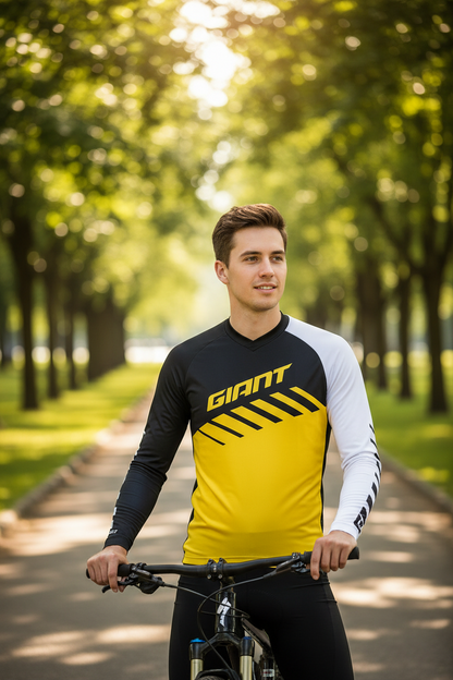 Off-road Endurance Downhill Jersey MTB Bicycle Shirt BMX Mountain Bike Sweatshirt Breathable Quick-Drying Shirt