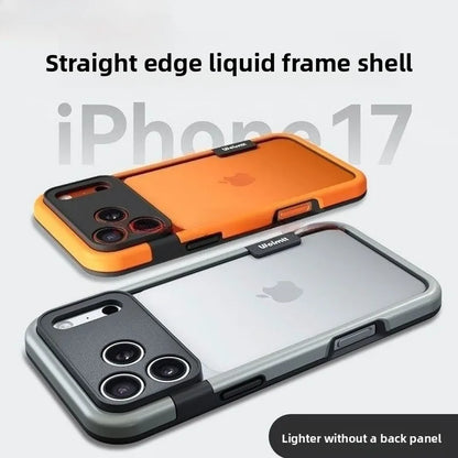 Vibrant Silicone Edge Bumper Case for iPhone 17 Pro Max Air 16 15 14 Plus 13 12 5G - Lens Protection Shockproof Cover