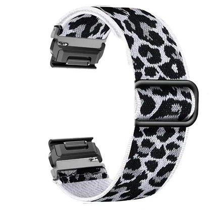 Elastic Woven Nylon Loop Strap For Garmin 22 26mm Fenix 7 7X 6X 6s 6 Pro 5 5s 5X Plus 3HR 945 Epix Gen 2 Enduro Quickfit Band