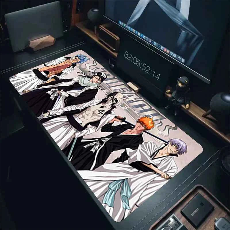 XXL Anime BLEACH Large Mouse Pad Gamer Cabinet Pc Keyboard коврик для мыши Computer Desk Mat 90x40CM Gaming Accessories Mousepad