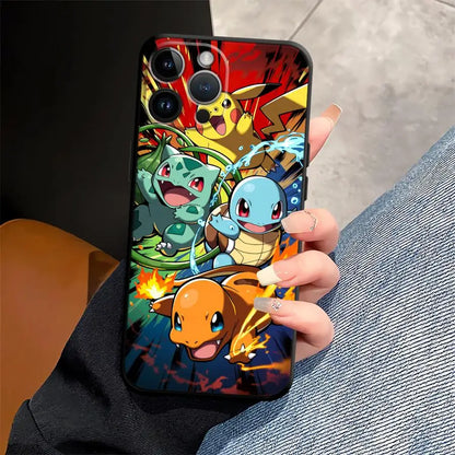 Animated Pokémon Design Phone Case for Apple iPhone 17 Pro Max