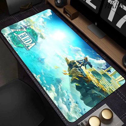 40x90CM PC Gamer Cabinet Z-Zeldas Of Legends Mousepad Mouse Pad Anime Carpet Desk Mat Gamers Accessories Gaming Keyboard Carpets