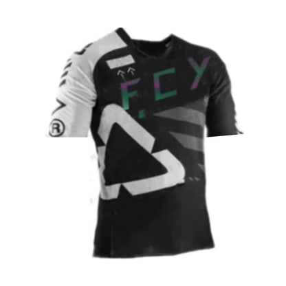 Mountain Bike Downhill Jerseys MTB Bike Shirts Offroad DH Motorcycle Jersey Motocross Sportwear Clothing Short sleeve cycling