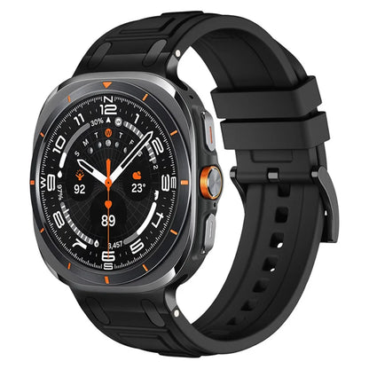 For Galaxy Watch7 Ultra Strap Armor Silicone Strap Waterproof BAND For Sanmsung Galaxy Watch 7Ultra 47mm Sport Strap Wristband