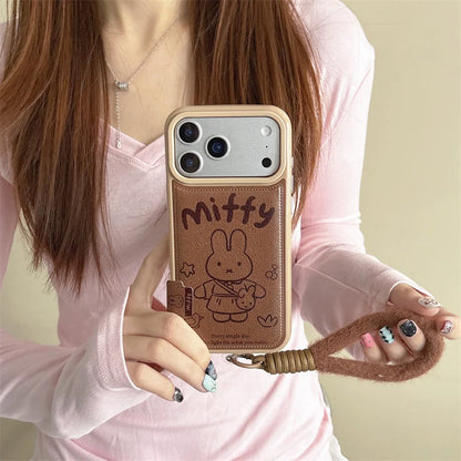 Kawaii Miffy Rabbit iPhone Case