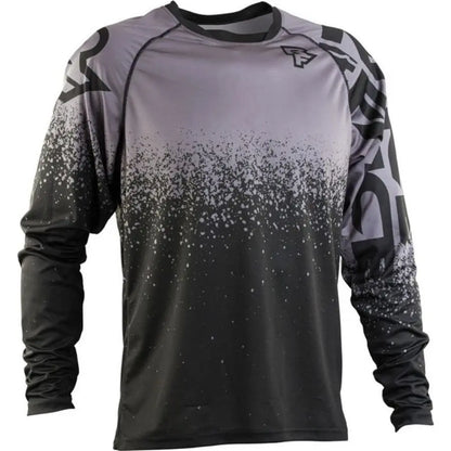 Road sports summer outdoor downhill mountain bike long-sleeved moisture wicking TOP uniform men's cycling shirt