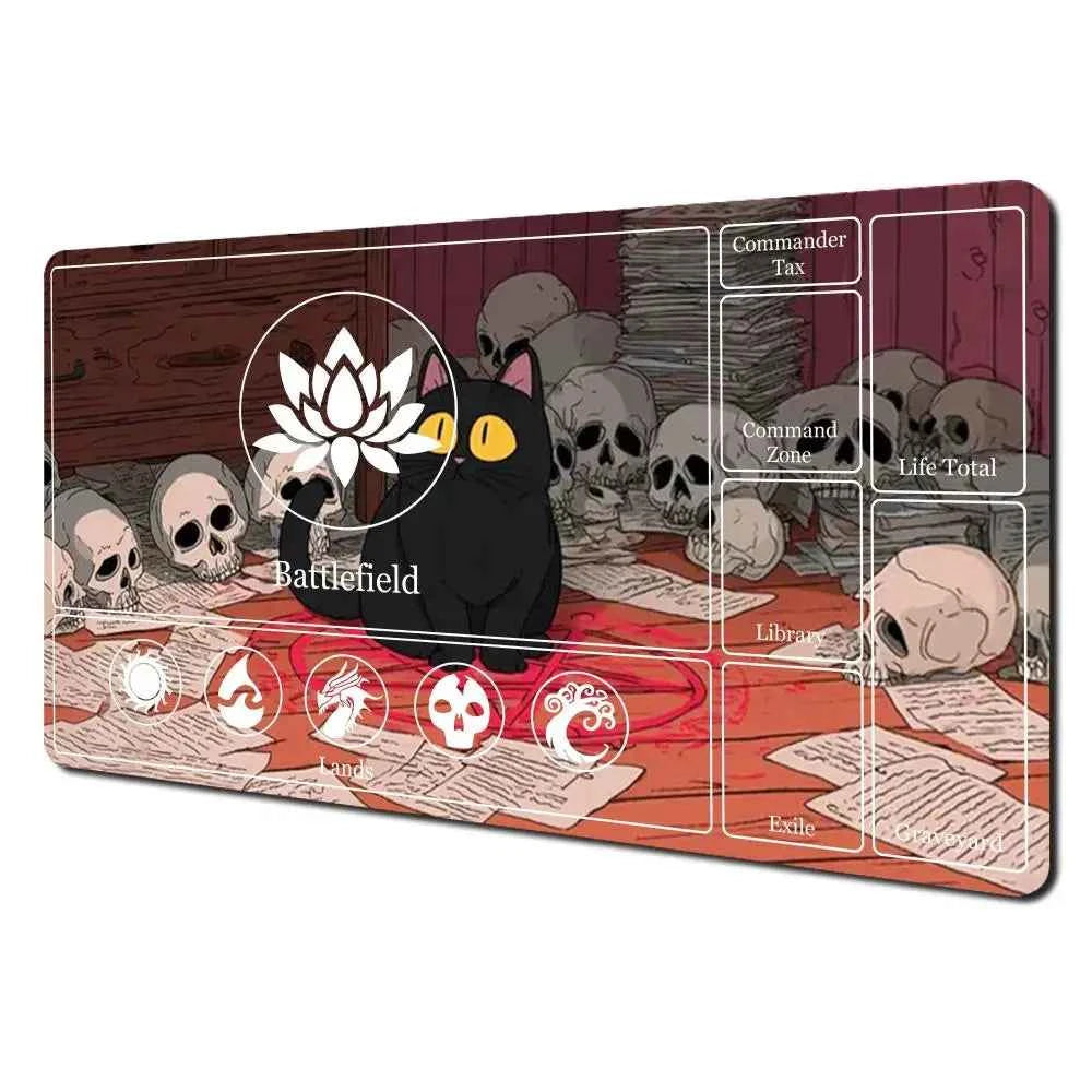 Cut cat Mouse Pad The Magic Gathering Playmat Mousepad for MTG TCG Office Desk Mat for Work Game Mini PC Laptop Cute Rug Carpet