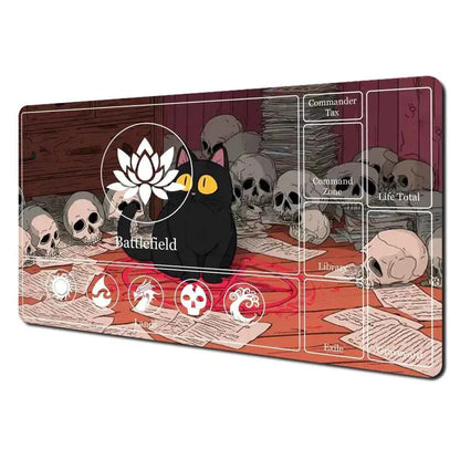 Cut cat Mouse Pad The Magic Gathering Playmat Mousepad for MTG TCG Office Desk Mat for Work Game Mini PC Laptop Cute Rug Carpet