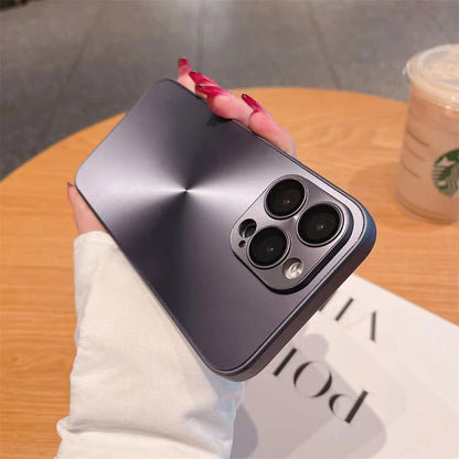 Fashion Bling Laser Aurora Pattern Colorful Phone Case For iPhone 16 14 13 12 11 15 Pro Max Plus Shockproof Bumper Cases Cover