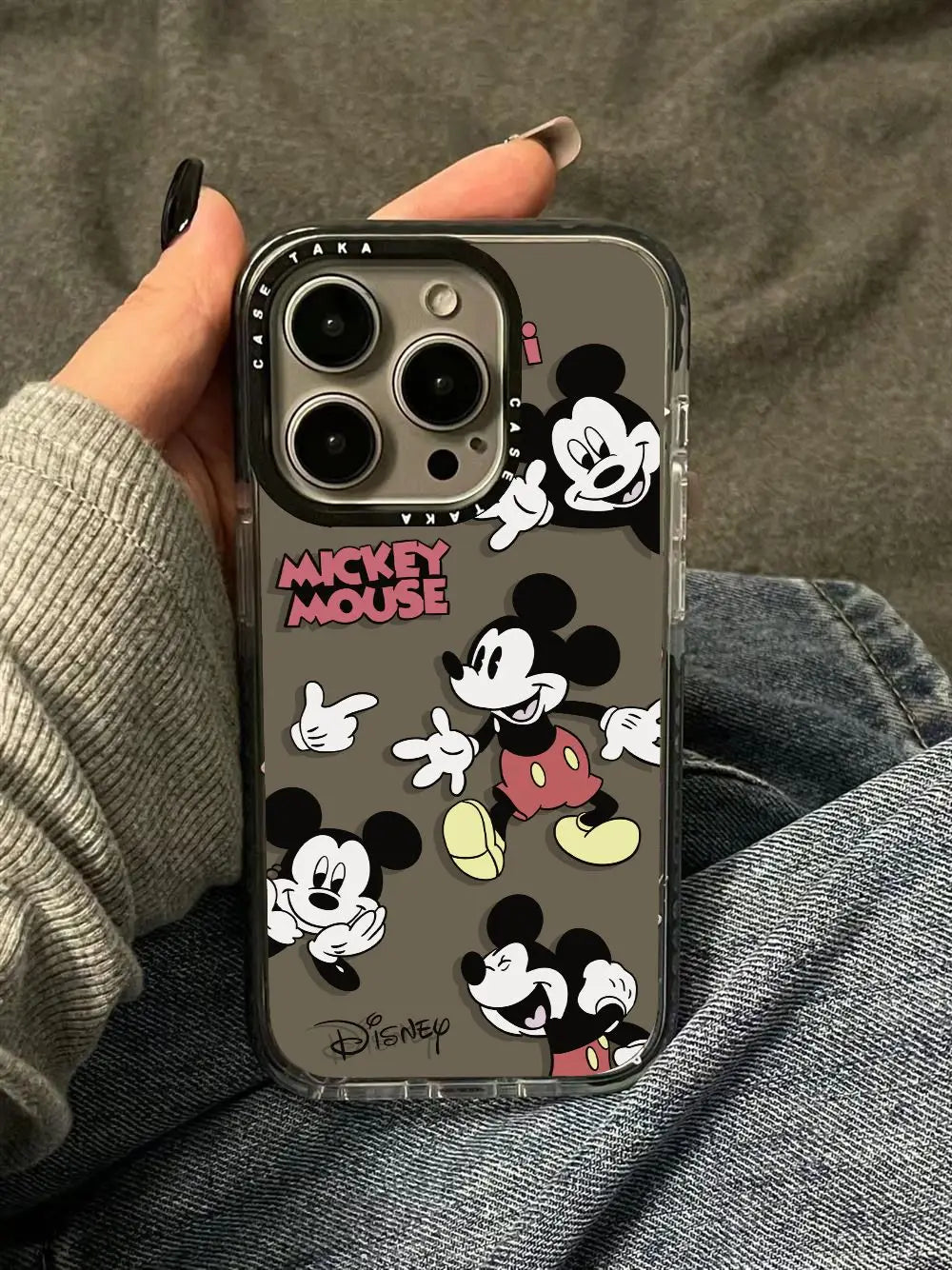 Mickeyy Minniee Mouses Happy Phone Case For iPhone 15 14 13 12 11 Pro Max 7 8 Plus XR XS MAX Y2K Cute Back Cover