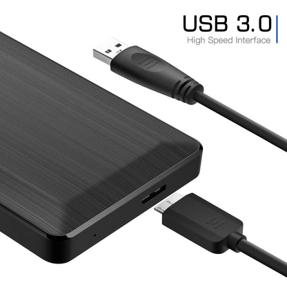 UnionSine HDD 2.5 Inch Portable External Hard Drive 250GB 320GB 500GB 1TB USB3.0 Storage Compatible for PC Mac Desktop MacBook