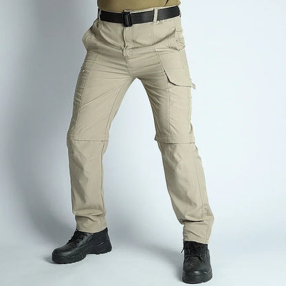 Men’s Hiking Pants: Convertible, Lightweight, Waterproof, Quick Dry, Outdoor, Fishing, Travel, Safari, Camping, Detachable.