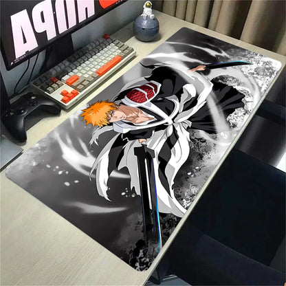 Hot Anime Bleach Mouse Pad Large Mousepad Manga Panel Laptop Office Shounen Rubber Soft Table Pc Gaming HD Printing Non-Slip Mat