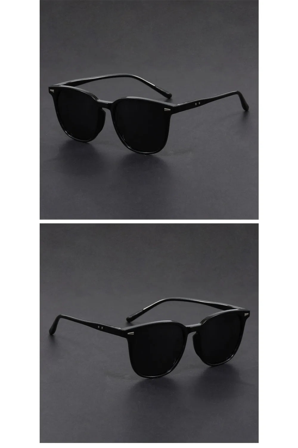 Male and female ultralight round sunglasses driving fishing UV polarized fashion glasses
