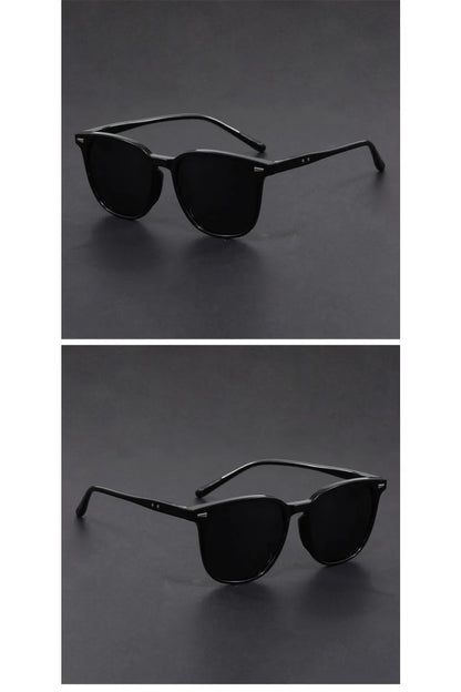Male and female ultralight round sunglasses driving fishing UV polarized fashion glasses