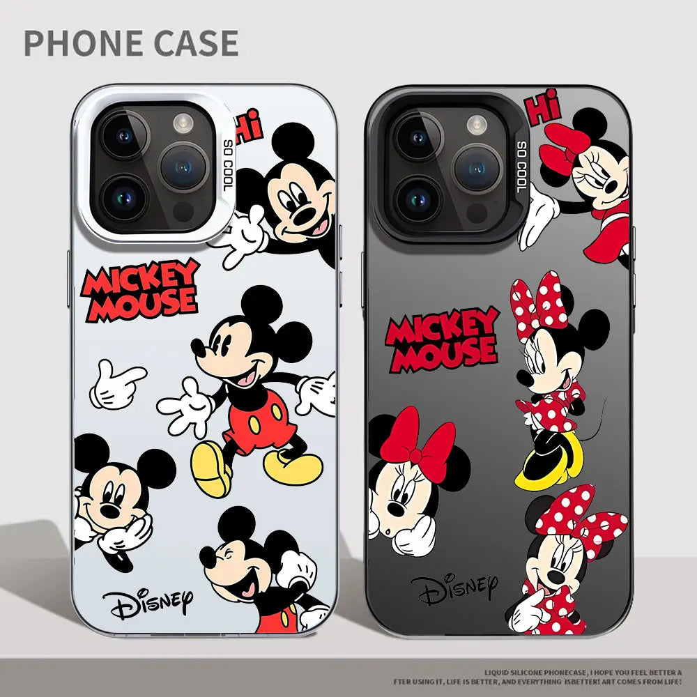 Soft Thin TPU Silicone Case for Apple iPhone 15 Plus X XS Max 11 Pro Max 13 12 Pro 14 Pro XR Disneyy Mickeyy Mouse Lovely Cover