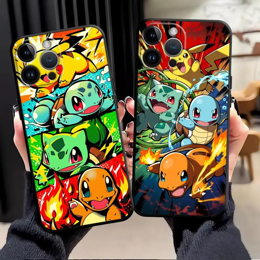 Animated Pokémon Design Phone Case for Apple iPhone 17 Pro Max