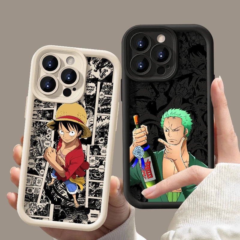 Anime Eye Ladder cases For Apple iPhone 15 14 13 12 11 XS XR X Pro Max Plus Cover Phone Case